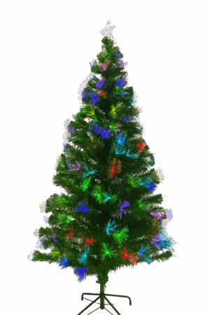 Árbol de navidad fibra óptica control remoto ref 1126b