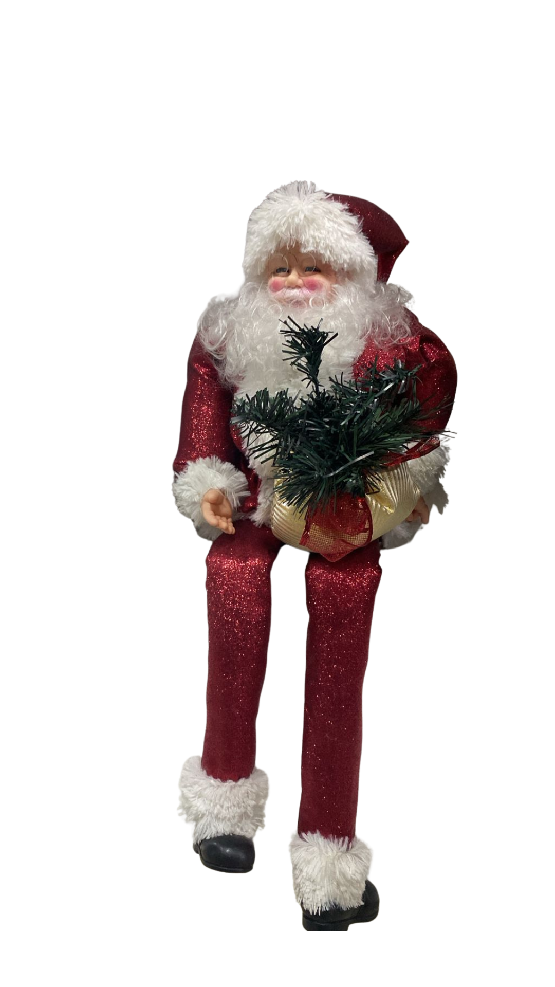 papá noel sentado piernas sueltas papá noel sentado piernas sueltas